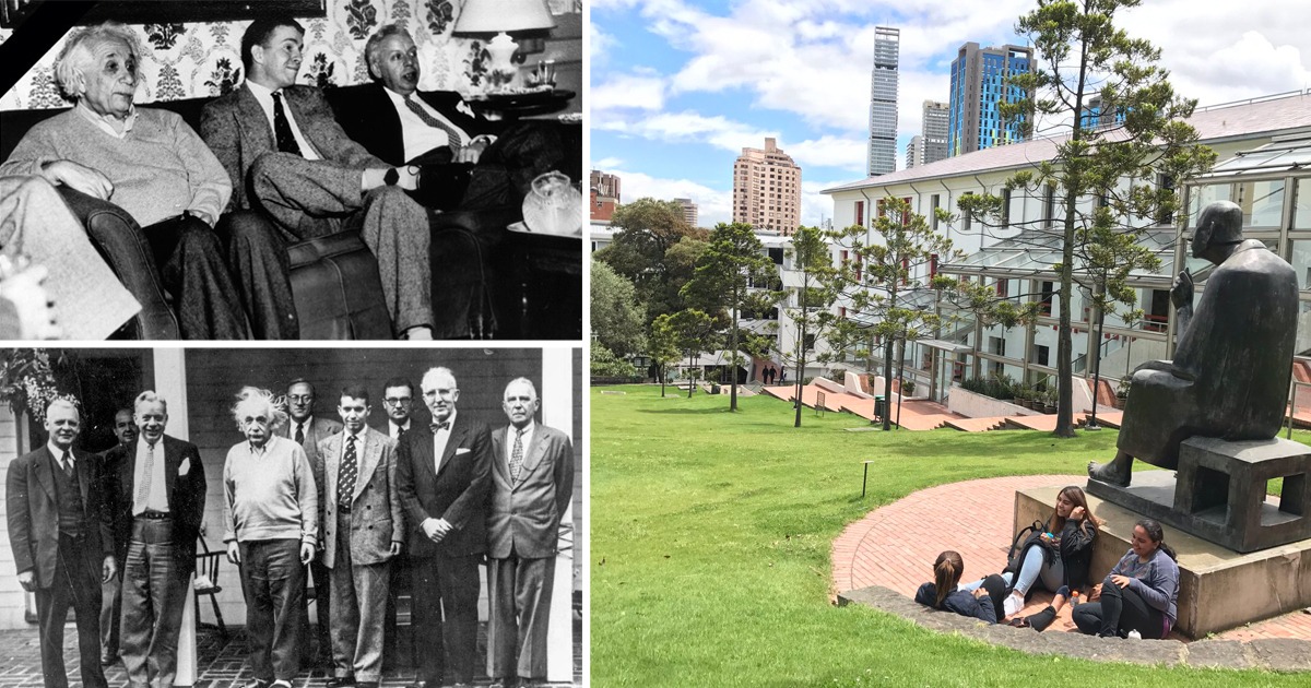  - El día que Mario Laserna, abuelo de Paloma Valencia, convenció a Albert Einstein a soñar en la Universidad de Los Andes