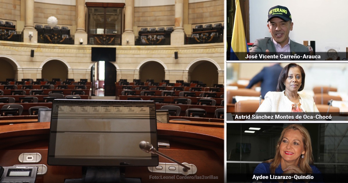  - Diez departamentos que se quedaron sin representación en el Senado