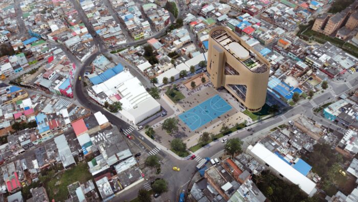  - El centro cultural y social de 10 pisos que Galán levantará junto al cable de San Cristóbal