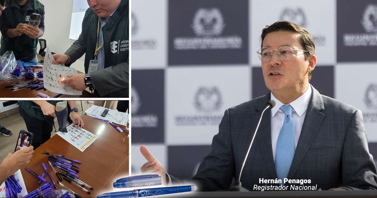  - Quiénes fabrican el esfero mexicano de tinta que no se borra con el que los colombianos marcarán el tarjetón