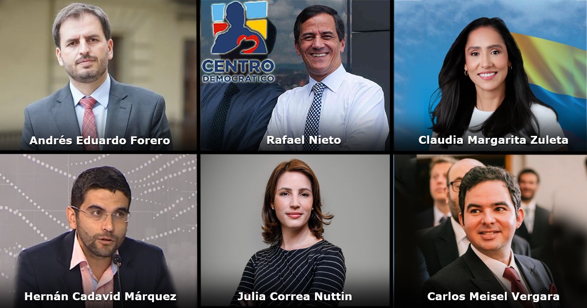  - Son 17 de la lista armada por el ex presidente Uribe los que llegan al Senado por el Centro Democrático