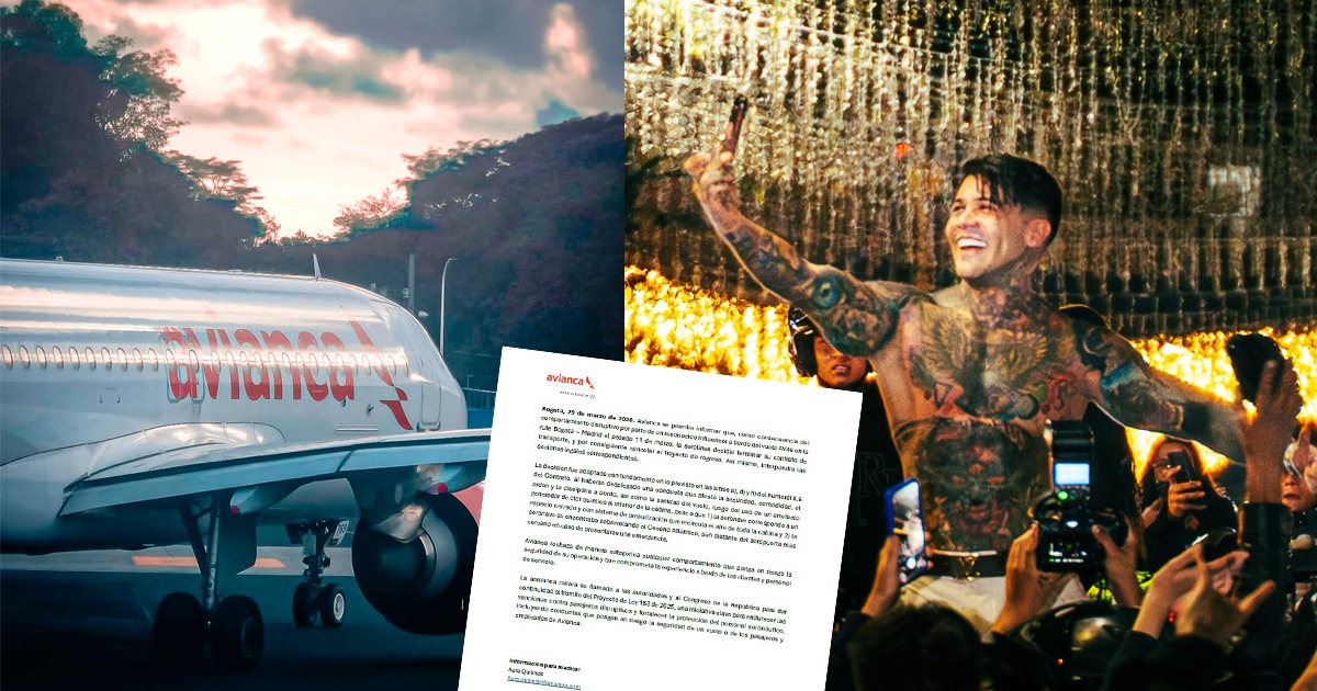 Yeferson Cossio y su broma en un avión de Avianca - La ridícula broma en pleno vuelo por la que Avianca baja de sus aviones a Yeferson Cossio y lo demandará