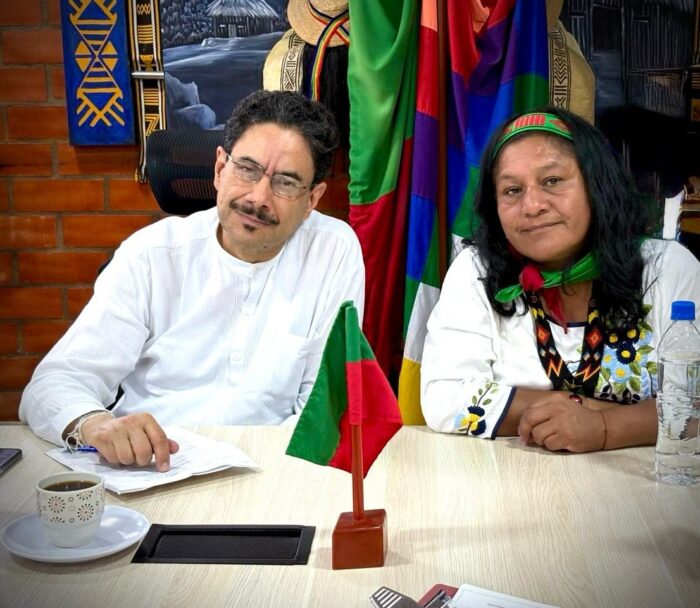  - Ella es Aida Quilcue, la indígena que acompañará a Iván Cepeda como su vicepresidenta