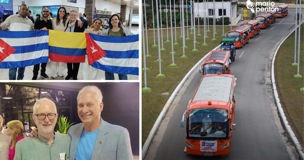  - Dos congresistas colombianas en el convoy humanitario a Cuba y apoyo al régimen