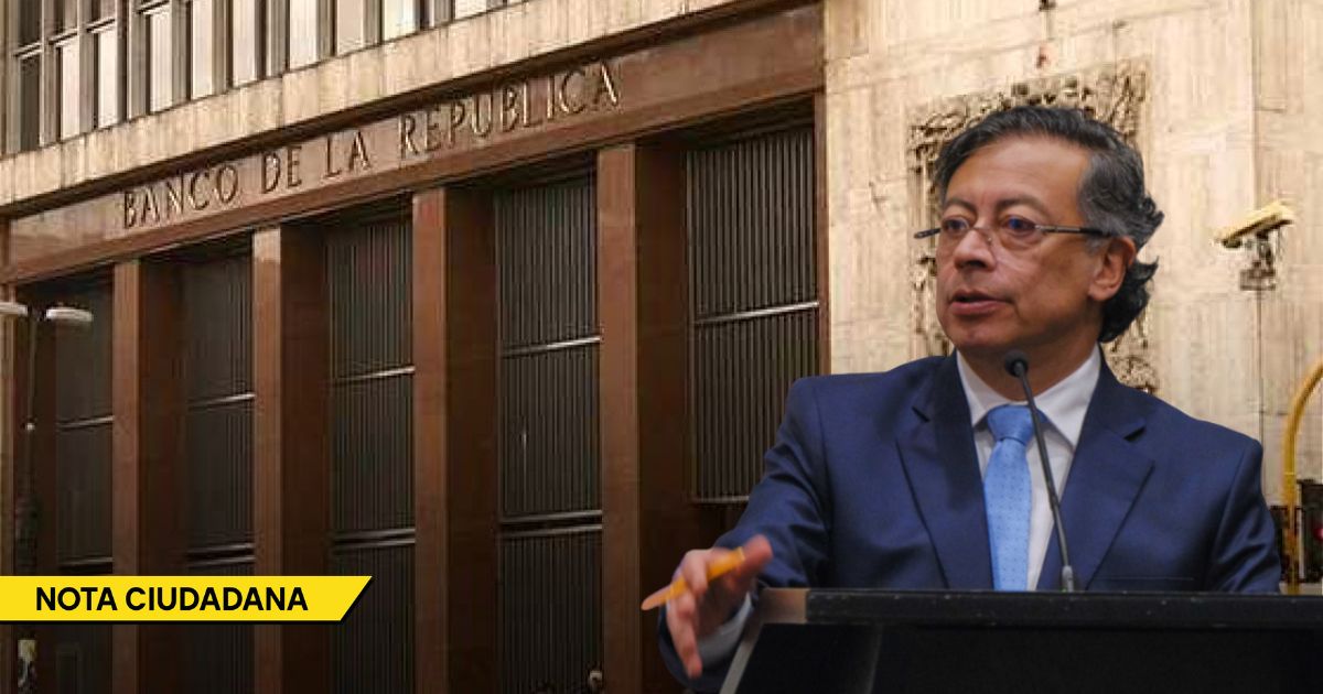  - Esto es lo que en disputa en la pelea entre Petro y el Banco de la República