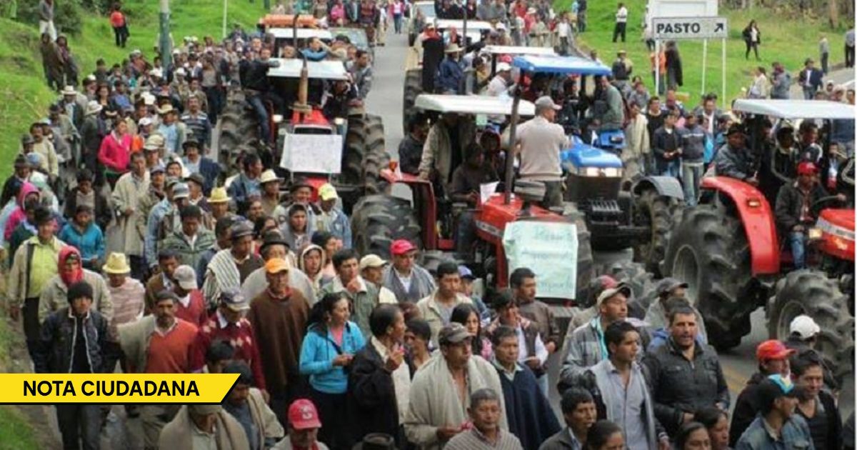  - Los campesinos colombianos se quedaron esperando que Petro cumpliera las promesas que les hizo
