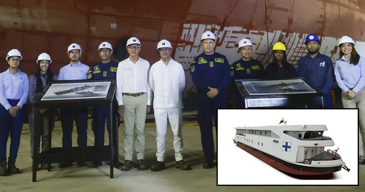 - Un barco hecho en Cartagena por la Armada llegará al Amazonas y Putumayo
