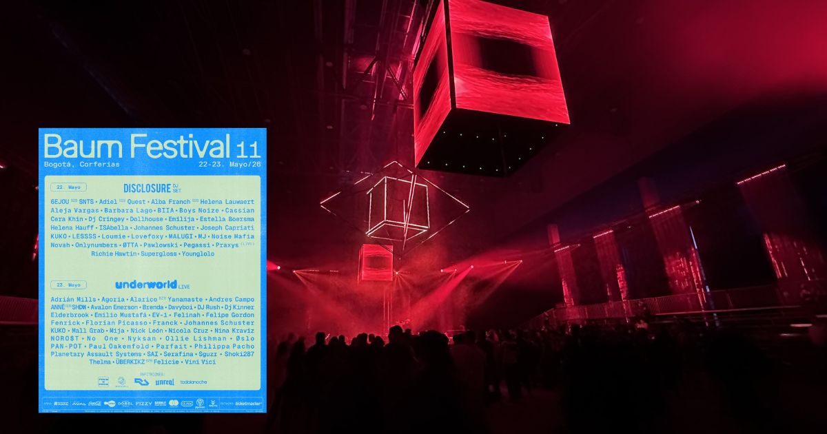  - Baum Festival 2026 revela su cartel por días y empieza el conteo regresivo