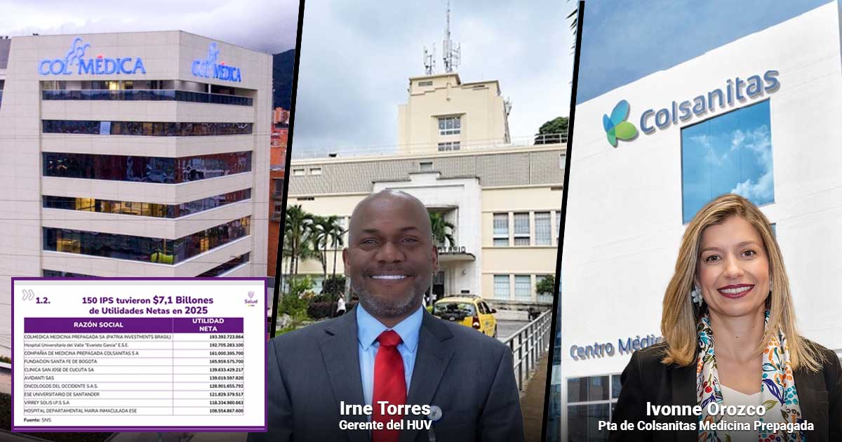  - Un hospital público del Valle logró unas millonarias utilidades similares a las prepagadas de Colmédica y Colsanitas IPS