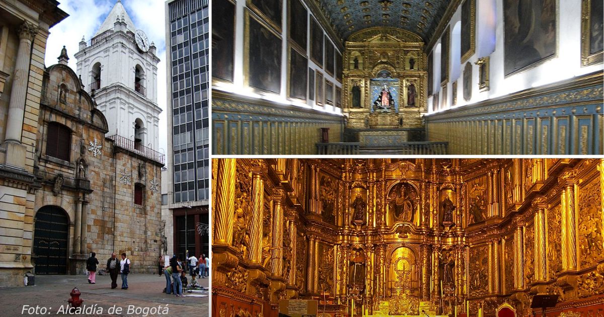  - Una de las iglesias más antiguas de Colombia es una joya y está en Bogotá