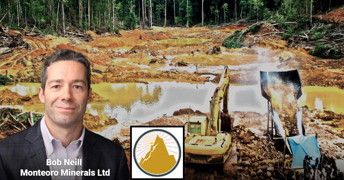  - Un exitoso ejecutivo liderará la expansión que se propone Monteoro Minerals en busca de más oro y cobre en Colombia