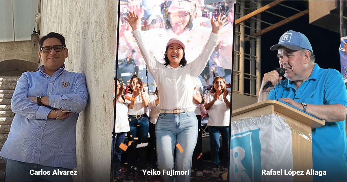  - Tres candidatos, ninguno de izquierda, son los opcionados para ganar las elecciones presidenciales del domingo en Perú
