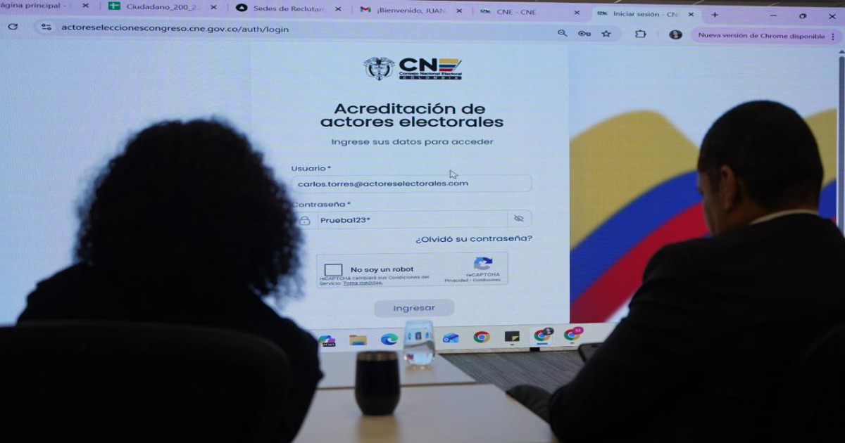 El sistema del CNE que coordinará hasta 1,7 millones de testigos y vigilará en tiempo real las elecciones presidenciales - El sistema del CNE que acreditará hasta 1,7 millones de testigos y vigilará en tiempo real las elecciones presidenciales