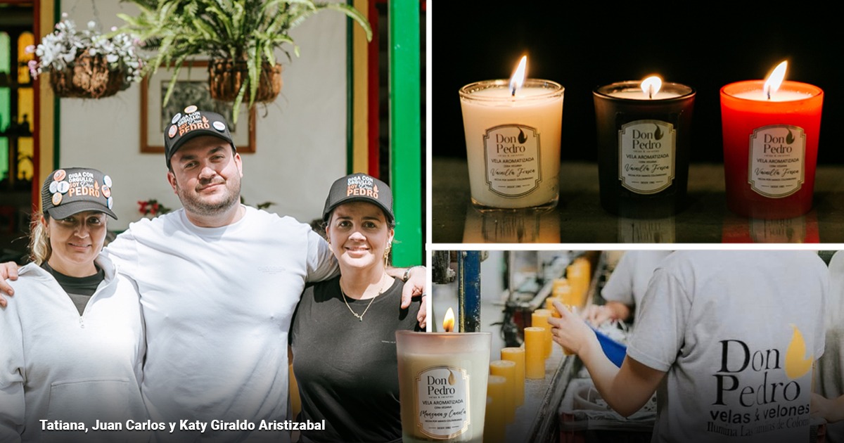  - De hacer velas en su casa a surtir al Éxito y otros grandes almacenes: la historia de Velas Don Pedro