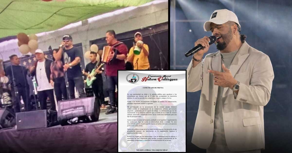 Nelson Velásquez en la cárcel de Itagüí - La polémica defensa de Nelson Velásquez por su presentación en la cárcel de Itagüí por la que recibió 0 millones