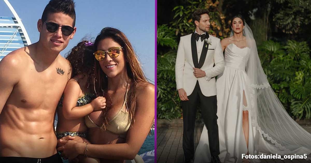 Las parejas de Daniela Ospina tras su divorcio con James Rodríguez: hace un par de días volvió a dar el “sí” en el altar - Los novios que tuvo Daniela Ospina luego de su divorcio con James Rodríguez, hasta que volvió a dar el 'sí' en el altar
