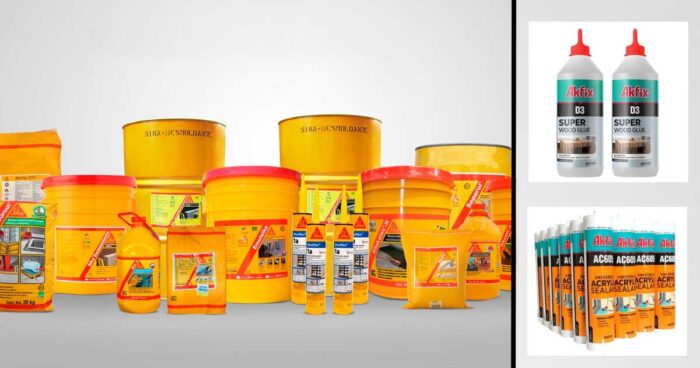 Productos Sika y Akkim