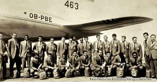 La odisea que vivió Colombia en 1962, la primera selección nacional en ir a un Mundial de Fútbol