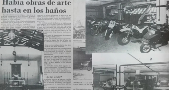  - ¿Dónde está la pintura de Salvador Dalí, avaluada en 4 millones de dólares, que los Castaño le robaron a Pablo Escobar?