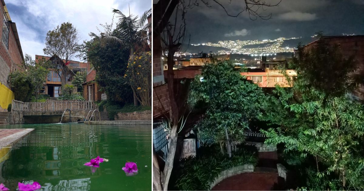  - Dónde queda el jardín botánico oculto al sur de Bogotá con su propia piscina de agua natural y un glamping