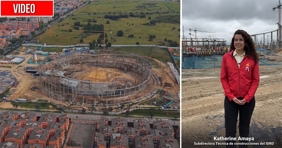  - Una bogotana de 35 años tiene sobre sus hombros la megaobra deportiva de 0 mil millones en Kennedy