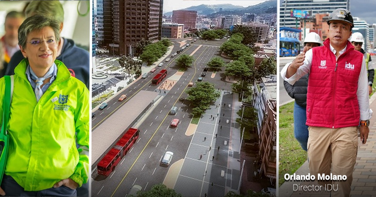  - El IDU inició la transformación de la carrera séptima entre la 100 y la 200