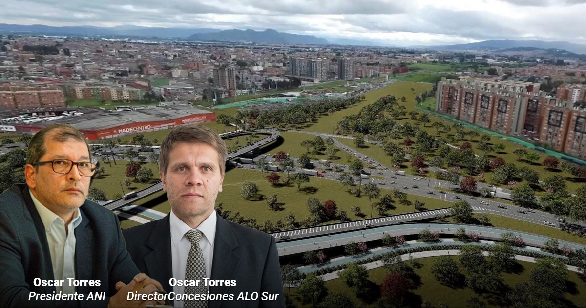  - Oscar Torres, presidente de la ANI, confirmó en agosto de 2026 arrancarán las obras en la ALO sur para integrar al metro