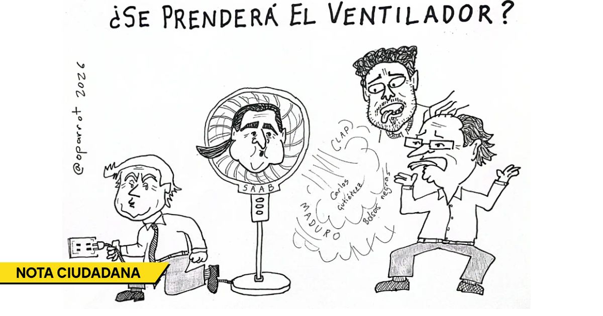  - Caricatura: ¿Alex Saab prenderá el ventilador?