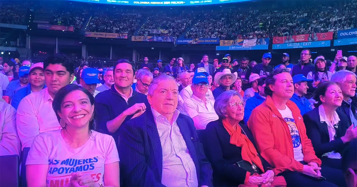 - El cierre de campaña de Paloma Valencia acerco dos vacas sagradas que ni se hablaban
