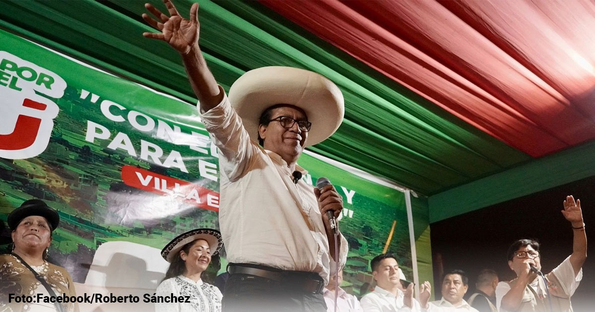  - Roberto Sánchez, el rival de Keiko Fujimori con las ideas y el sombrero de Pedro Castillo