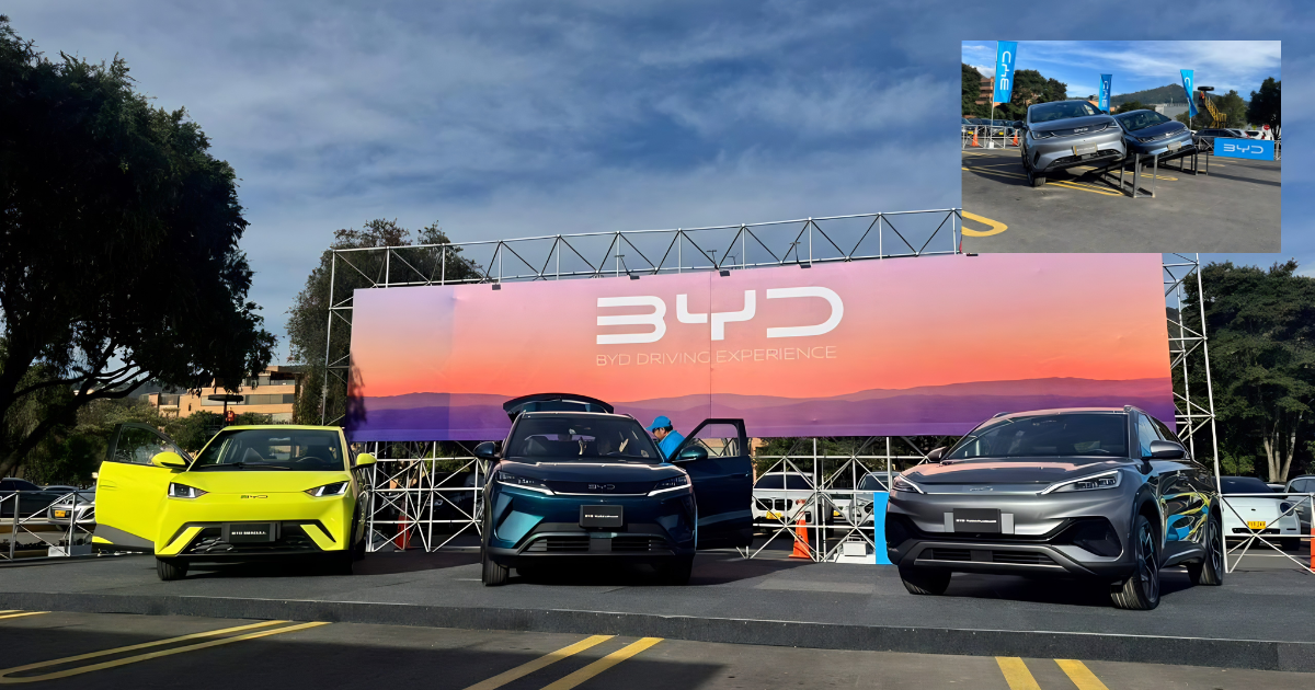 La estrategia de BYD para acercar sus modelos a los colombianos; ya los pueden probar en Bogotá - La estrategia de BYD para acercar sus modelos a los colombianos; ya los pueden probar en Bogotá