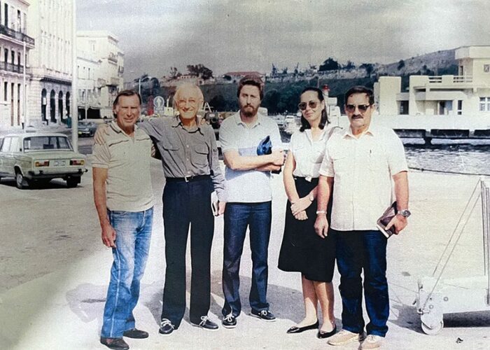 Jaques-Yves Cousteau y Roger Dooley