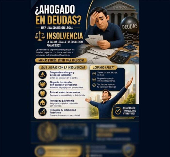 Desenmascaran red delictiva para no pagar deudas y estafar a acreedores: el cartel de la insolvencia Publicidad engañosa