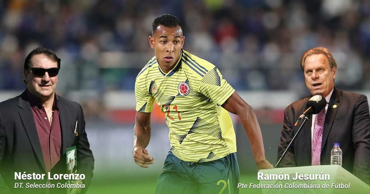 Sebastián Villa, futbolista de la Selección Colombia - Así fue como Jesurún habría sacado a Sebastián Villa de la Selección Colombia