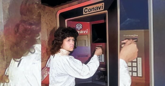 La evolución del cajero automático, desde Conavi ahora Bancolombia a la red Servibanca del Grupo Gilinski Cajero automático Conavi