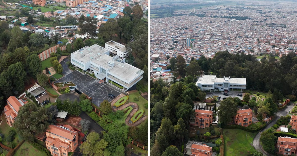  - La mega mansión escondida en los cerros de Suba, al norte de Bogotá