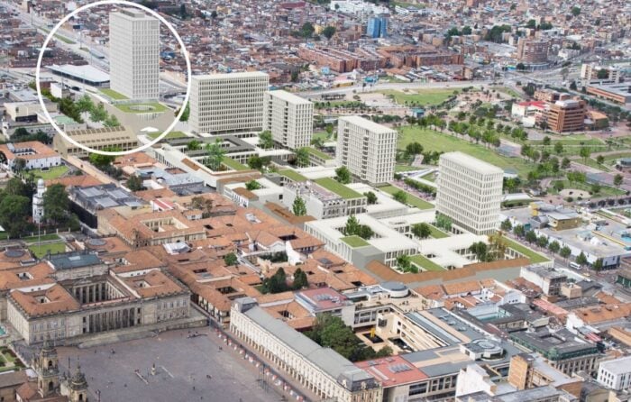 La gigante mole contratada por Santos que arruinará la visual del Palacio de Nariño Santos