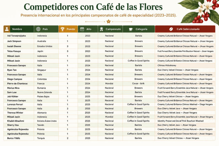  - Un huilense transformó su finca cafetera en una mina de premios a la calidad en el mundo