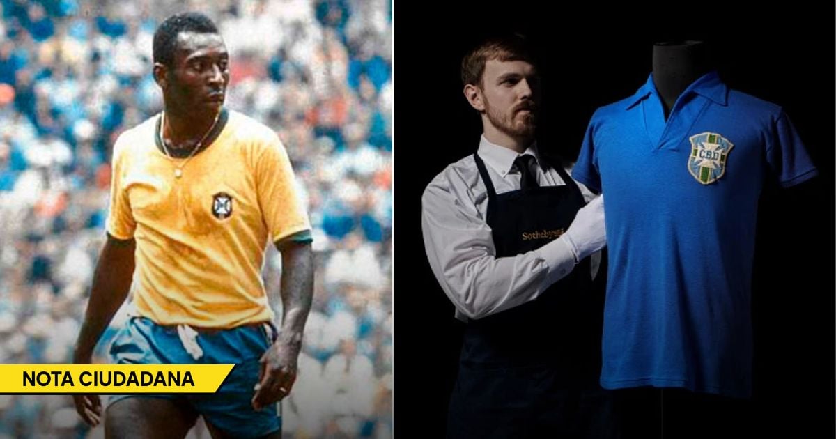  - La millonaria subasta de una camiseta de Pelé revive el misterio de la casaca perdida del 'Maracanazo'