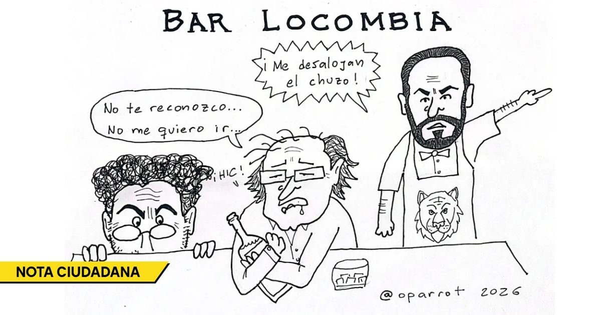  - Caricatura: Petro y Cepeda se niegan a salir de la contienda electoral