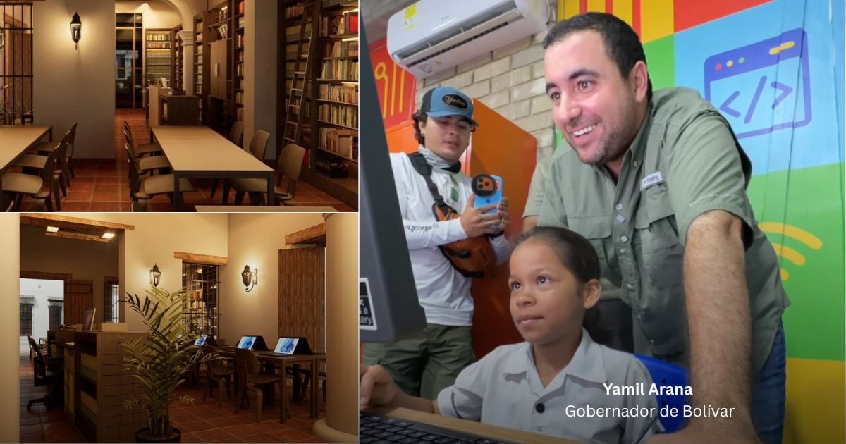  - La Biblioteca Pública de Mompox que renace como un centro digital a la altura de los mejores del país