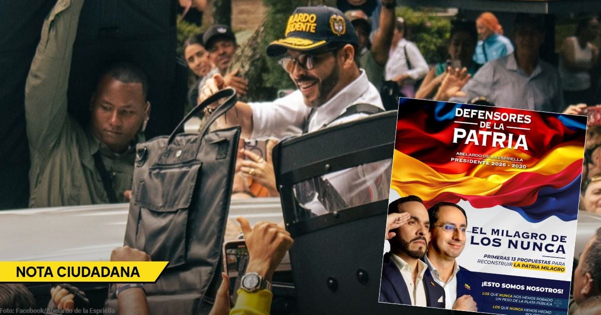  - Las incoherencias abundan en las tres páginas del plan de gobierno de Abelardo de la Espriella