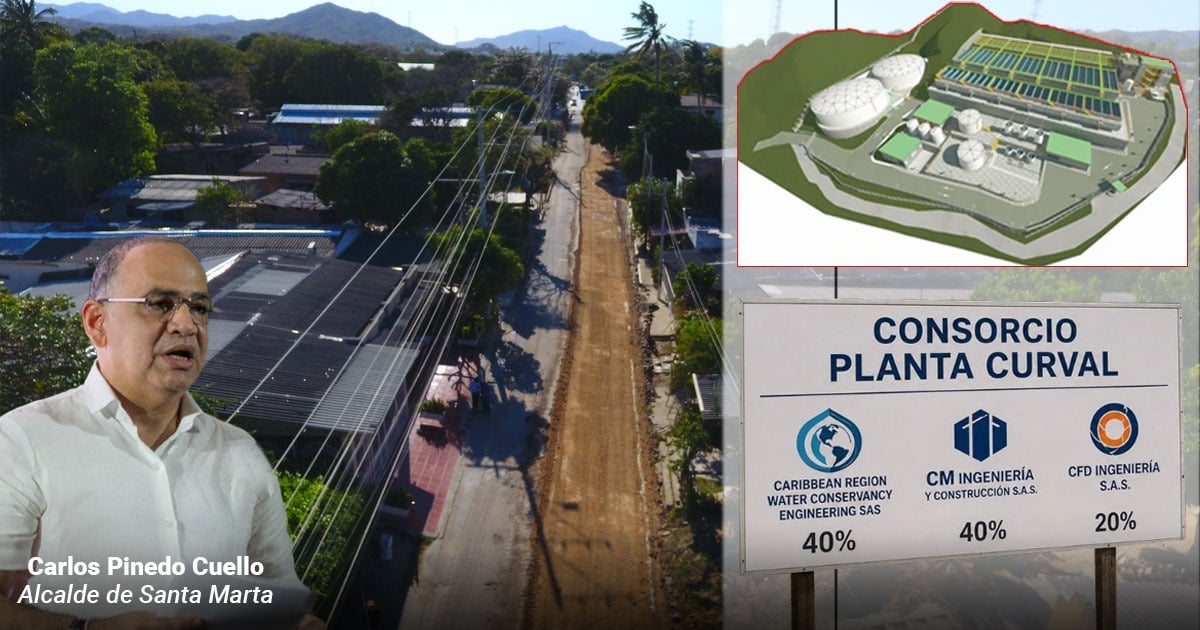  - Un consorcio chino será el encargado del megacontrato que le pondrá agua potable al 40% de los más pobres de Santa Marta