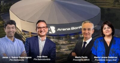 Cuatro bancos se disputan que su nombre quede en el mega escenario de espectáculos Arena Bonita de Santander