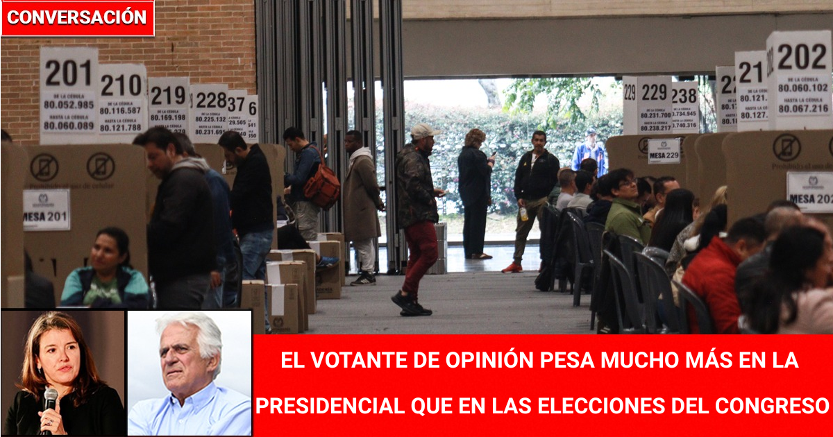  - ¿Cómo se va a mover el voto de opinión en la segunda vuelta presidencial?