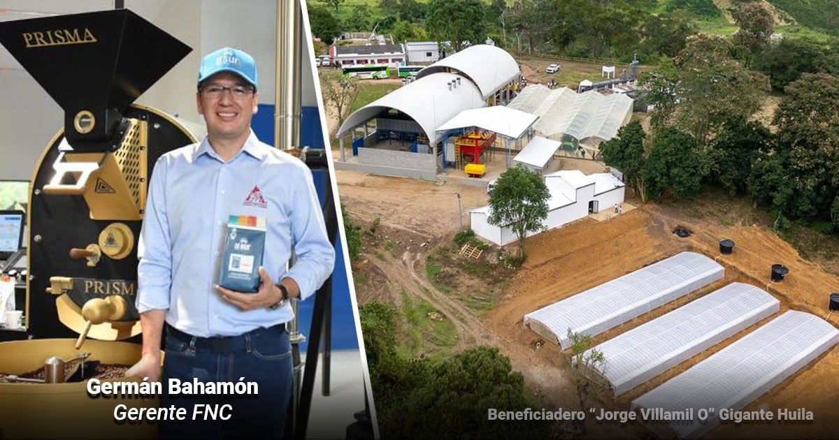  - Premiados los cafeteros del Huila con un gran centro en Gigante que prepara la fruta para su venta y exportación