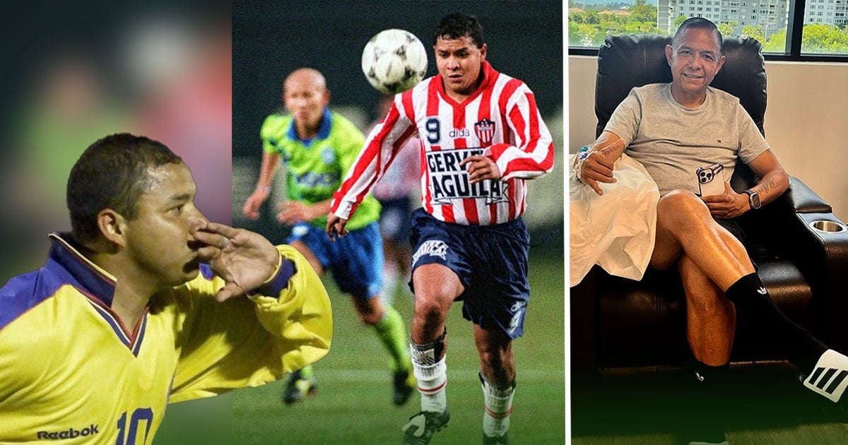Iván René Valenciano, exfutolista colombiano con cáncer - La dura enfermedad que tiene al goleador Iván René Valenciano en la lucha por su vida