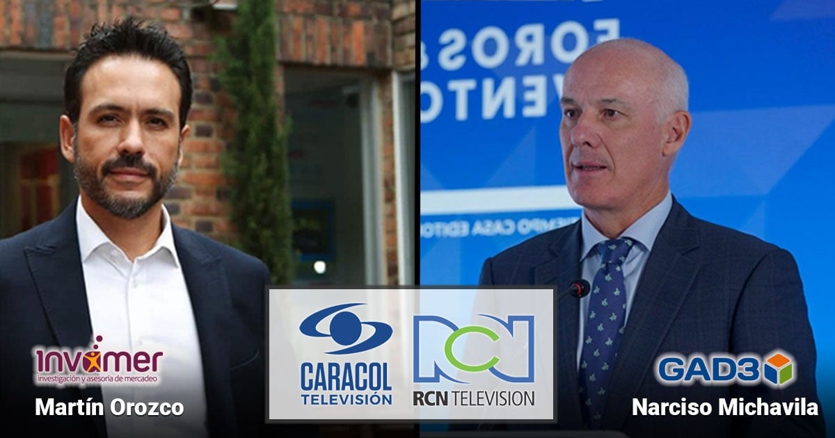  - El canal Caracol y RCN se quedaron sin encuestadoras a 1 semana de las elecciones
