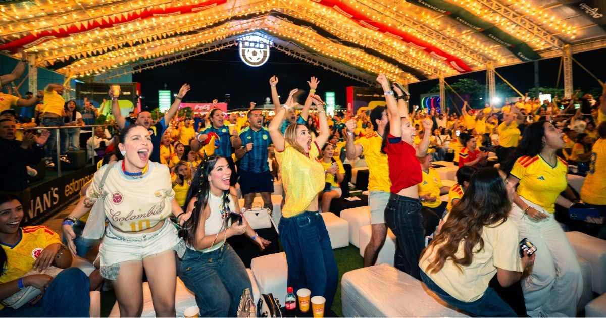  - Pantallas gigantes y rumba: la mezcla perfecta para ver los partidos mundialistas en Bogotá y Barranquilla
