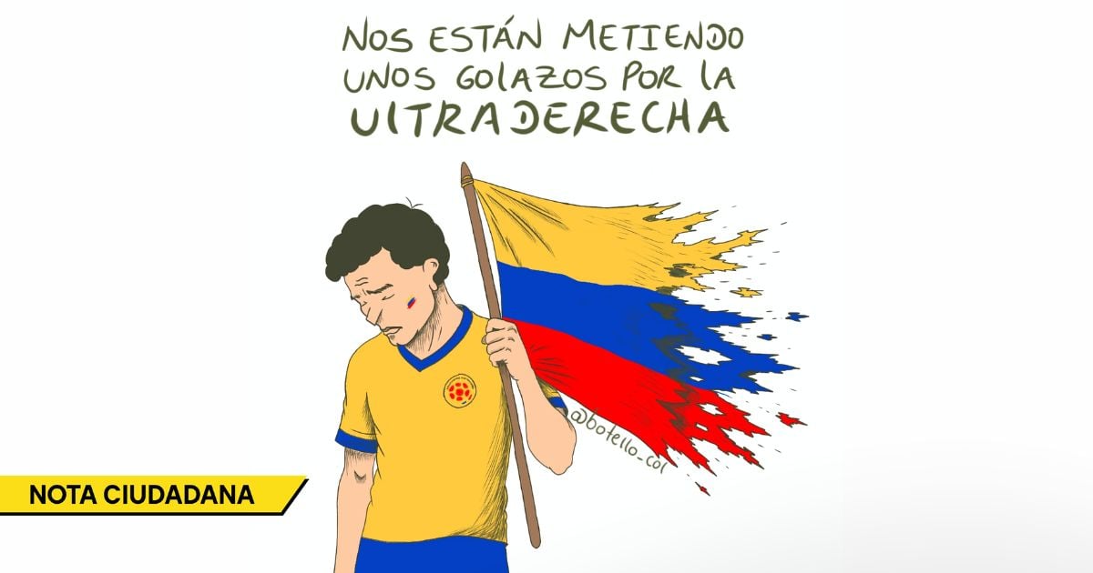  - Caricatura: Goles por la ultraderecha